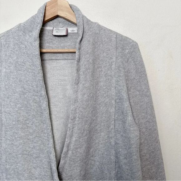 Anthropologie Womens Small Postage Stamp Brand Open Knitted Blazer Cardigan - Picture 4 of 13